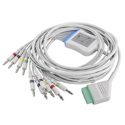 니혼 광전 공업 일본 BSM-2301 BSM-2353 01.57.107048 EKG 케이블리드위레스 4.0Banana