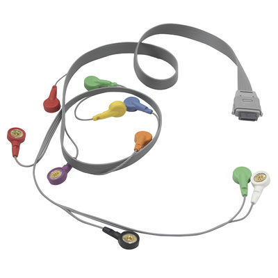 ECG 홀터 케이블 생체 의학 기구 에단 3ft 10 리드 ECG 케이블과 리드선