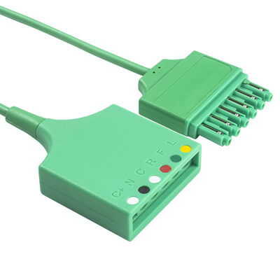Sie-me-ns Draeger MS16256 6리드 ECG 트렁크 어댑터 케이블 Drager ECG 연장 트렁크 케이블 단일 핀 커넥터