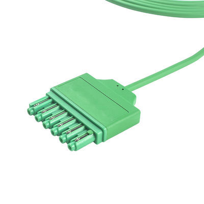 Sie-me-ns Draeger MS16256 6리드 ECG 트렁크 어댑터 케이블 Drager ECG 연장 트렁크 케이블 단일 핀 커넥터