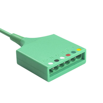 Sie-me-ns Draeger MS16256 6리드 ECG 트렁크 어댑터 케이블 Drager ECG 연장 트렁크 케이블 단일 핀 커넥터