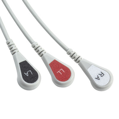 콘트론 125 128 VSM510 ECG 케이블과 리드선 3Lead는 아하 7Pin 연결기 ECG 케이블을 잡아챕니다