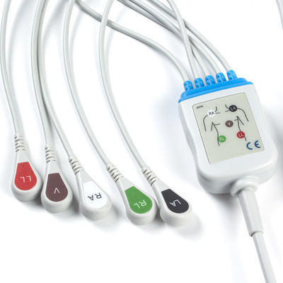 P-히립스 ECG 케이블과 리드선 12 핀 5 리드 M1975A ECG 케이블