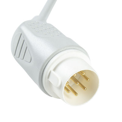 Ｐ -히립스 8Pin ECG 케이블과 리드선 3Lead M1735A 갑작스러운 ECG 케이블