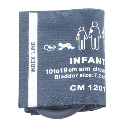 10-19cm 재사용할 수 있는 NIBP 커프스 나일론 단관식 M1571A 유아용 혈압 측정 완대