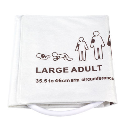큰 성인 단관식 NIBP 커프스 열 가소성 폴리우레탄 수지 35.5-46CM 커프스 혈압 커프