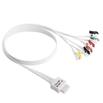 니혼 광전 공업 적합한 버릴 수 있는 ECG 리드선 DLP-06-BF-MXAN-0100