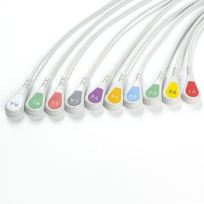 활기 ECG 어댑터 땋아 늘인 머리 어댑터들 0에 대한 ECG 부분 바나나 밀리미터 ECG 전극 연결기