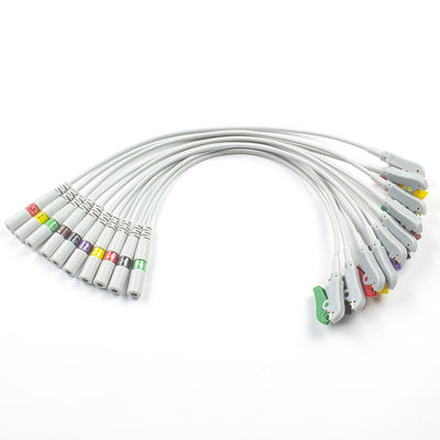 바나나 바늘에서 클립 ECG 어댑터 돼지 꼬리 어댑터 3.00MM IEC ECG 전극 커넥터