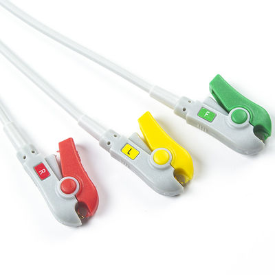 GE 헬스케어 비비드 호환 직결 ECG 케이블 및 3Lead IEC Grabber를 위한 유도선