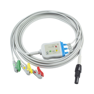 웨일스 알린 프로파크 LT ECG 케이블 및 리드 와이어 환자 케이블 3 리드 ECG 리드 와이어 008-0879-00 IEC 스냅