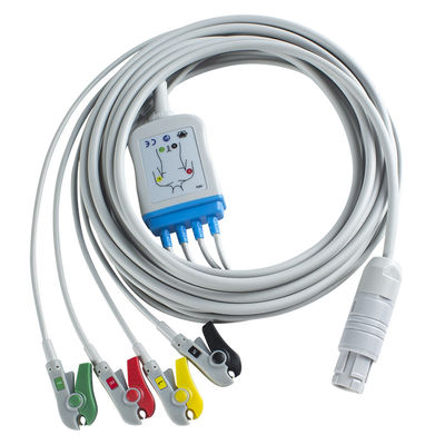 프리메디컬 디피브리레이터 ECG 케이블과 유도선 16Pin ECG 직접 기계에 4채널 EKG 케이블