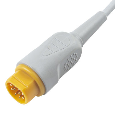 시멘스/드레거 회색 TPU IBP 어댑터 케이블 10pin에서 10pin IBP 확장 케이블