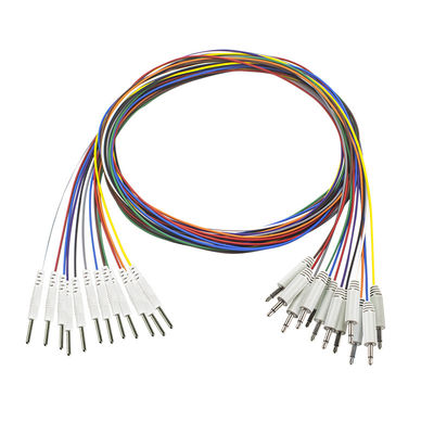 3.0 모노 플러그-2.0mm 핀 EEG 케이블 전자장 EEG 케이블 EEG 캡