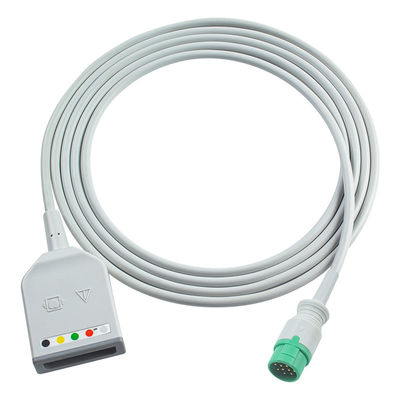 후쿠다 덴시 12Pin 5Lead ECG 트렁크 어댑터 케이블 다이나스코프 DS-7100 ECG 확장 케이블 유로 스타일