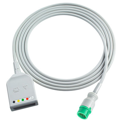 마인드레이 데이터스코프 12Pin 5Lead ECG 트렁크 어댑터 케이블 0010-30-42719 009-004728-00 ECG 확장 케이블