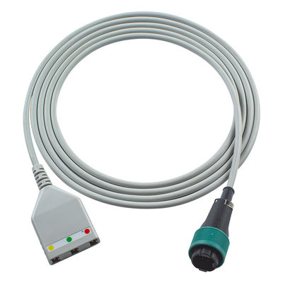 사드 8pin ECG 트렁크 케이블 사드 유로 스타일 3 리드 케이블 1.30M