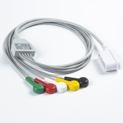호환되는 GE SEER 1000 Leadwire 세트 2104816-001 GE Seer 5 Lead IEC Snap 2067634-019 (1개 주문하면 1개 무료)