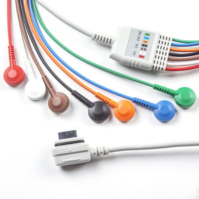 호환된 GE 헬스케어 2008594-002 7 리드 ECG 텔레미터 환자 케이블 시어 라이트 주문 5pcs 1pcs 포스를 무료로 받아