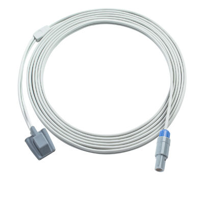호환되는 인피니엄 영유아 부드러운 끝 직선 SpO2 탐사 3M 6Pin Waveline EZ MAX Waveline Pro