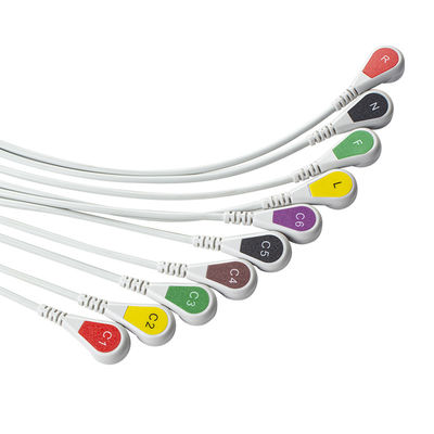 호환 P-힐립 트림 10Lead ECG 케이블 IEC 스냅 페이지라이터 트림 I, 페이지라이터 트림 II
