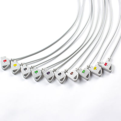 호환 P-힐립 트림 10Lead ECG 케이블 IEC 스냅 페이지라이터 트림 I, 페이지라이터 트림 II