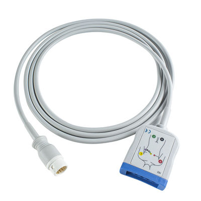 호환되는 P-Hilips EKG 트렁크 케이블 - M1663A 78352C, 78354C, 78834C, 867036, HeartStart MRx, IntelliVue