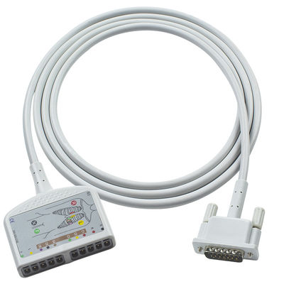 OD6mm 2.2M P-힐립스 EKG 케이블 M1770A M1771A M1772A 페이저라이터 100 페이저라이터 200