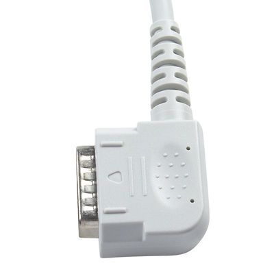 라텍스 없는 15Pin 10Lead EKG 트렁크 케이블 IEC/AHA 108 109 110 1210 1211 601 카디코 302