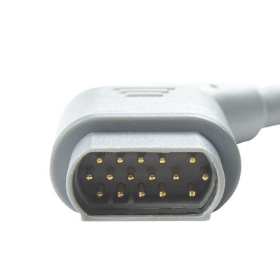 Multimed 6 Pod 환자 케이블 3.5M 6Lead ECG와 SpO2/온도/ECG 기능에 호환됩니다.