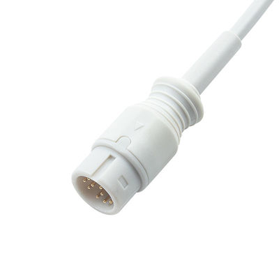 메데텍 잉글랜드용 회색 호환 신생 SpO2 탐사기 SPO2 센서 12Pin 3.0M
