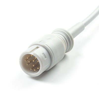 메데텍 잉글랜드용 회색 호환 신생 SpO2 탐사기 SPO2 센서 12Pin 3.0M