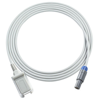 호환성 Lepu 8Pin 싱글 노치 DB9Pin SpO2 확장 케이블 2.4M