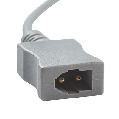 3.0M PVC 에어 쉴드 온도 어댑터 케이블 두 개의 핀 커넥터 직사각형 커넥터와 근접