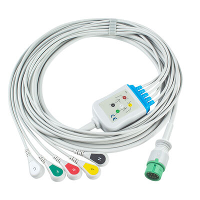 Biosys 12Pin ECG Cable and leadwires 6pin BT-770 ECG cable