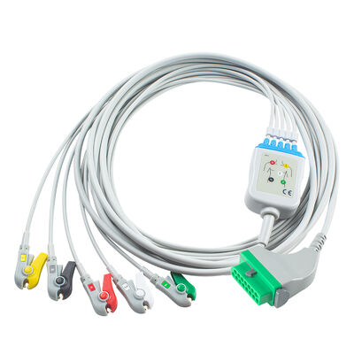 후쿠다 덴시 CIO-07CTP-5NA CIO-07CTP-3NA ECG 케이블 15Pin DSL-8001 DSL-8001R 다이나스코프 DS-8100 DS-8200 DS-8500