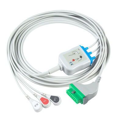 후쿠다 덴시 CIO-07CTP-5NA CIO-07CTP-3NA ECG 케이블 15Pin DSL-8001 DSL-8001R 다이나스코프 DS-8100 DS-8200 DS-8500
