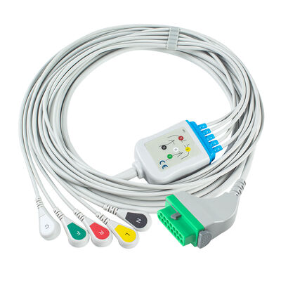 후쿠다 덴시 CIO-07CTP-5NA CIO-07CTP-3NA ECG 케이블 15Pin DSL-8001 DSL-8001R 다이나스코프 DS-8100 DS-8200 DS-8500