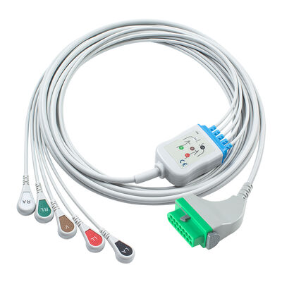 후쿠다 덴시 CIO-07CTP-5NA CIO-07CTP-3NA ECG 케이블 15Pin DSL-8001 DSL-8001R 다이나스코프 DS-8100 DS-8200 DS-8500