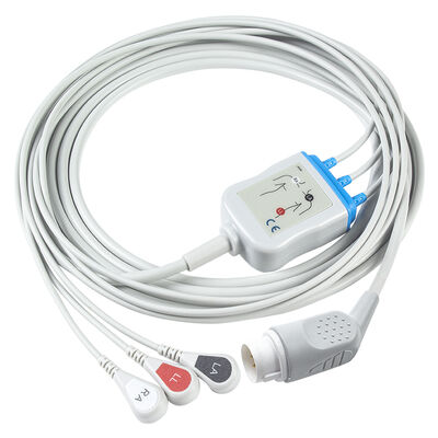 Mennen 900 1110 Horizon 2000 5200 Horizon 9000XL MR1200 1270 1280 1300 1380 1100 2100 2200 ECG EKG 케이블 및 납선 10Pin