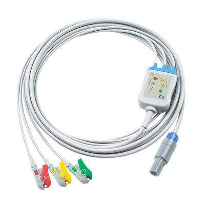 헌틀리 8Pin 멀티 파라미터 모니터 스마트 신호 컴팩트 300 500 ECG 케이블 ECG 케이블 및 리드 와이어