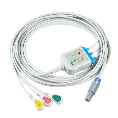 헌틀리 8Pin 멀티 파라미터 모니터 스마트 신호 컴팩트 300 500 ECG 케이블 ECG 케이블 및 리드 와이어