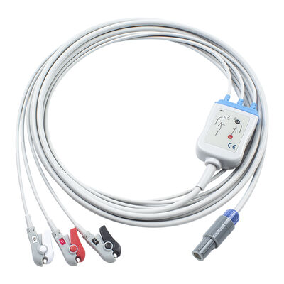 삼성 7핀 3리드 일체형 ECG 케이블 및 도선