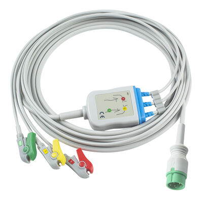 Zoncare PM7000D 3/4/5Lead ECG 케이블 및 리드선