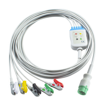 Zoncare PM7000D 3/4/5Lead ECG 케이블 및 리드선