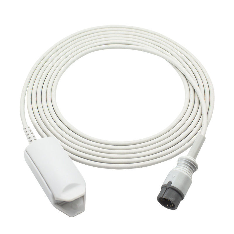 즈온카레 재사용할 수 있는 SpO2 센서 PM-7000C PM-7000D 6Pin 성인 핑거 클립 SpO2 탐침