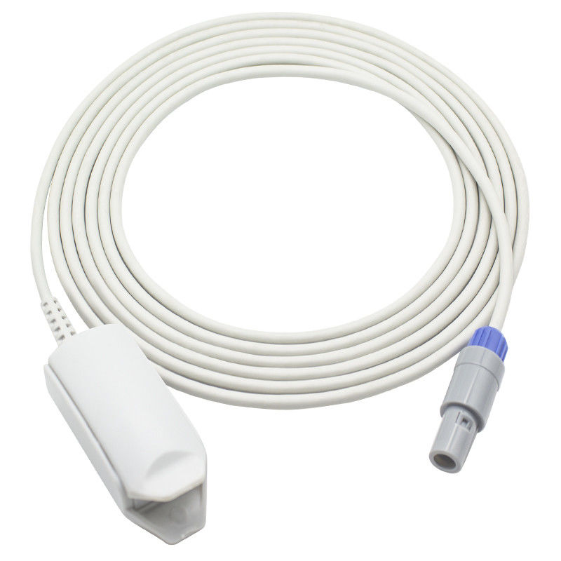 아데콘 재사용할 수 있는 SpO2 센서 MCF-21L DK-8000D DK-8000L 6Pin 성인 핑거 클립 SpO2 탐침