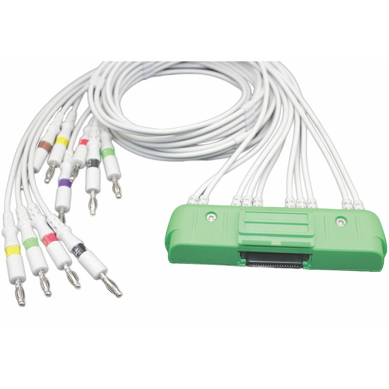 니혼 광전 공업 일본 BR-911D ECG-9320 ECG-9522P 카디오팩스 Ｖ 1550K EKG 케이블 NK 10Lead IEC 바나나 4.0