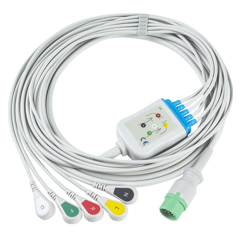 비오라이트 BLT ECG 케이블과 리드선 5 리드 IEC 클립 12Pin C2557P0 ECG 케이블