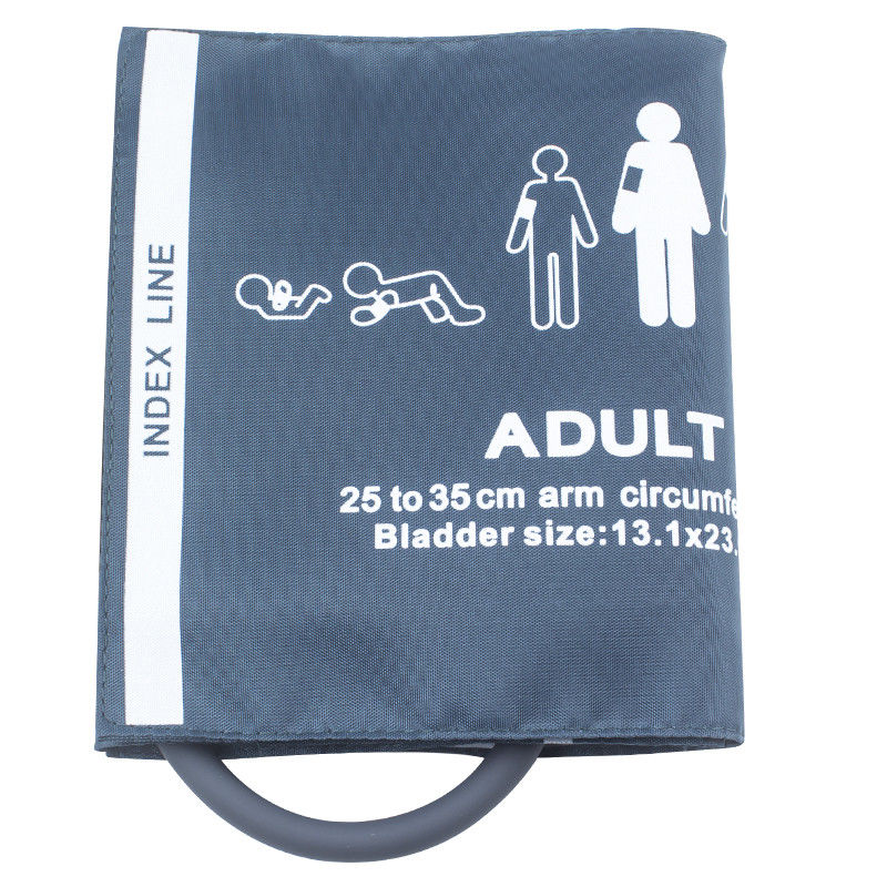 25-35cm NIBP 커프스 성인 단관식 나일론 커프스 재사용할 수 있는 혈압 모니터 커프스